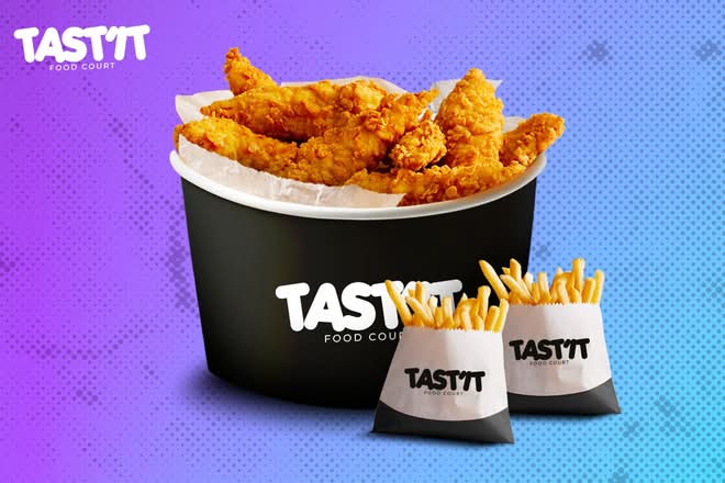 MENU BOX DUO 12 TENDERS  FRITE + BOISSON