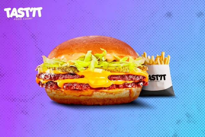 MENU SMASH DOUBLE FRITE + BOISSON